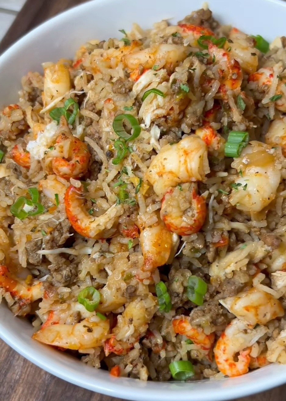 Seafood Dirty Rice