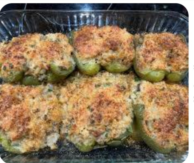 Seafood Stuffed Peppers